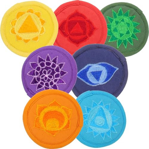 ifundom 7pcs Klangschalenmatte Klangschale Kissen Schüssel Halter Pad Buddhistische Klangschale Kissen Buddhistische Klangschale Pad Kissen für buddhistische Klangschale Klangschalenhalter Pad