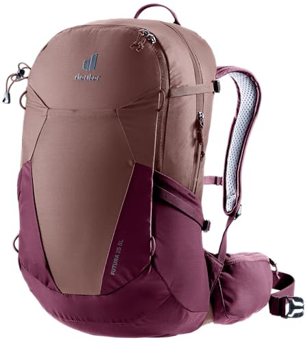 deuter Futura 25 SL Damen Wanderrucksack, ashrose-cassis, 25 L