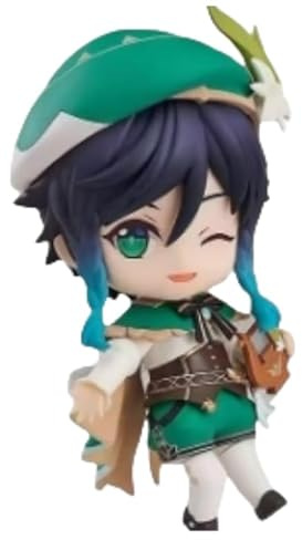 REOZIGN Venti-Figur, Version Q, stehend, Figur Venti Genshin Impact Figuren, 10 cm, PVC, Anime-Figuren, Actionfigur, Statue, Ornament