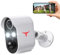 SUNNYJANE Security Cameras Wireless Outdoor, 1080P Battery Power WiFi Surveillance, Indoor Home Camera with 2-Way Audio, Smart AI Human Detection, Color Night Vision, Cloud Storage (2 spotlights)
