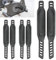 ZOCONE 3 Paar Heimtrainer Pedal Straps, Pedalriemen Fahrrad, Universal Einstellbare Länge Pedal Strap, Passend für die meisten Heimtrainer, Spinning-Fahrrad-Pedalgurt