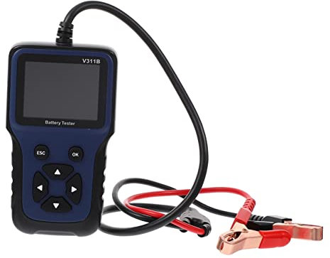 HAWILLOSCH Battery Tester Car Battery Testing Equipment Auto Battery Analyzer Car Battery Checker Automotive Tools Battery Analyzer for Battery Testing Tool Car Testing Tool Car Tool Plastic