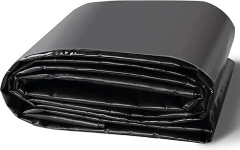 GAOMON 4,6 x 6,1 m Teichfolie, 20 mm Dicke, biegsames und langlebiges LLDEP-Material, einfaches Schneiden & UV-beständig, für Fische oder Koi, Eigenschaften, Wasserfallbasis, Springbrunnen und