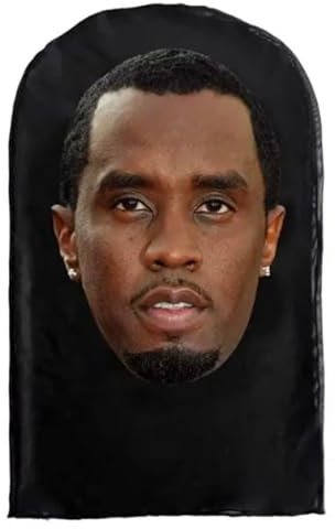 Palmer Tech P Diddy Sheisty Skimaske, lustiges Promi-Sturmhaube, Geschenk, schwarz, Puff Daddy, Schwarz , Einheitsgröße
