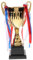 Milisten Trophée De La Compétition Sportive Champions Monde Trophée De Basket Récompenses Et Trophée Coupe Trophée Cadre Présentoir à Médailles Trophée d'or Gagnant Trophées d'argent