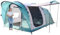 Skandika Tunnelzelt Egersund 3 Sleeper Protect | Camping Zelt für 3 Personen, Sleeper Technologie, eingenähter Zeltboden, nachtschwarz Schlafkabine, 2 m Stehhöhe (3 Personen | Sleeper, grün)