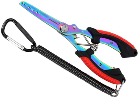 Line Cutter Fishes Hook Remover Fishing Fishes Mouth Clamps Fish Gripper Multifunctional Pliers for Anglers Fish Grip Grabber Multifunctional Pliers Hook Remover for Anglers