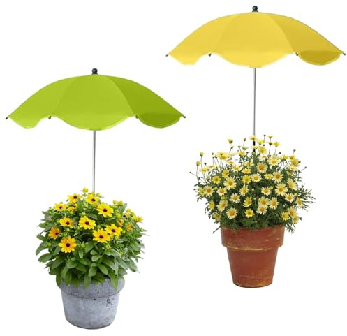 Pflanzenschirm im Freien,2 Stück Pflanzenschirme für Outdoor-Pflanzen,Plant Shade für Den Garten Im Freien,Gartenschirm Sonnenschutz,Gartenschirm Outdoor-Schutzhülle,für Topfpflanzen Blumen Gemüse