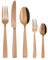 Rosenthal Sambonet - Flat PVD - Besteckset, Beteck, Essbesteck - Farbe: Kupfer - 30-teilig - Spülmaschinenfest