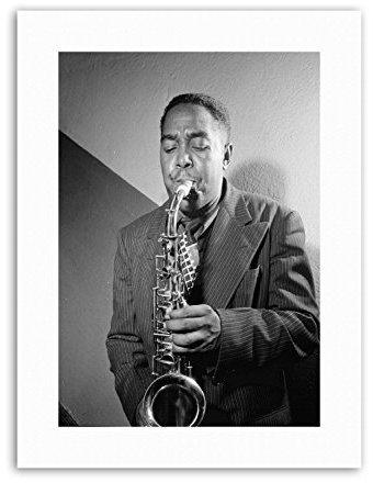 Wee Blue Coo SAX JAZZ LEGEND BIRD CHARLIE PARKER Poster Vintage Portrait Canvas art Prints