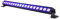 BeamZ Barre UV LCB48-18 LED UV, d'une Puissance de 3W par LED, 6 Segments, Contrôle DMX, Master/Slave, Idéal pour Créer des Atmosphères Blacklight