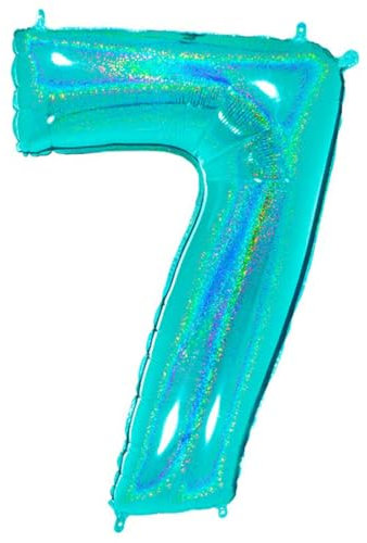 Grabo 171TI-P Nummer 1 Superloon Einzelpack, Länge 101 cm, Farbe-Tiffany, One Size (Türkis, 7)