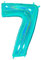 Grabo 171TI-P Nummer 1 Superloon Einzelpack, Länge 101 cm, Farbe-Tiffany, One Size (Türkis, 7)