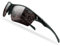Icecube JET II Neo Sport-Sonnenbrille mit 100% UV-Schutz, super leicht, geeignet für Fahren, Angeln, Radfahren und andere Outdoor-Aktivitäten, verstellbares Nasenpolster und Schläfe Gr. L, matte black