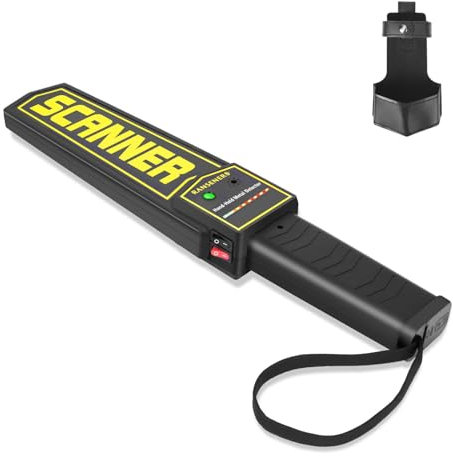 R RANSENERS Handheld Metal Detector pinpointer - Metal detectors for Adults and Kids (WHX-V10S)
