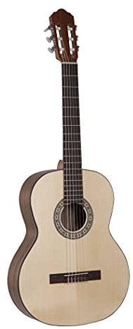 VOLT by Voggenreiter Sevilla Konzertgitarre KG-5000 Open Pore, Größe 3/4 – Hochwertige Akustikgitarre mit massiver Fichtendecke. Professioneller Klang, elegantes Open Pore Finish, Made in Europe, 1260