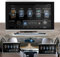 Lettore video WiFi poggiatesta per auto, monitor TV per sedile posteriore dell'auto Android 9.0 con staffa di montaggio, monitor multimediale touch screen IPS, supporto video HD 1080P
