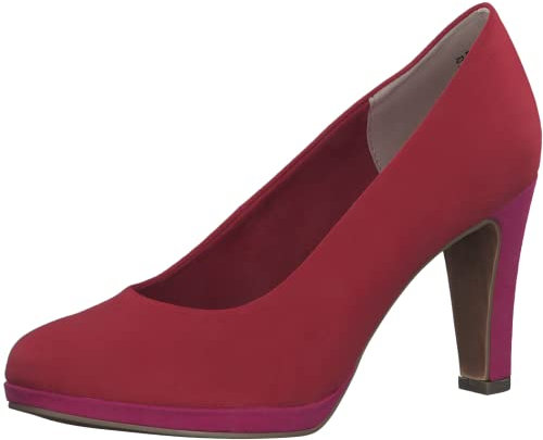 MARCO TOZZI Donna 2-2-22441-20, Scarpe décolleté, Rosso Rosa, 36 EU
