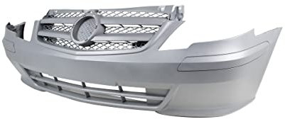 DM Autoteile 121613 StoÃŸstange vorne grundiert inkl. Grill kompatibel für Mercedes Vito W639 ab 2010