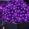 SUAVER Solar Lichterkette Außen mit Fernbedienung,3x2M 192LED Lichternetz Vorhang Lichter,Wasserdicht Outdoor Solar Gartenleuchte 8 Modi für Gärten Weihnachten Weihnachten Deko (Lila)