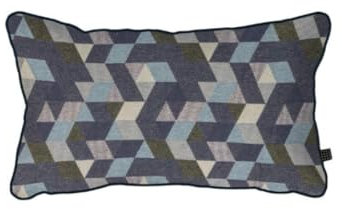 Mette Ditmer - Kissen - Atelier - Polyester, Baumwolle - Farbe: Dark Mosaic - 50 x 30 cm