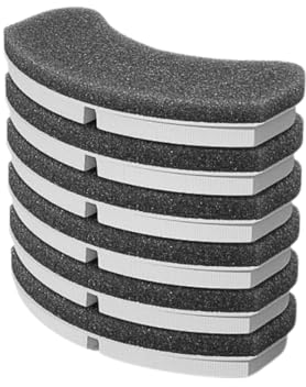 [Purrfect] Pack de 6 filtres triple action pour fontaine à eau pour chat. Accessoire pour chat. Filtres de remplacement avec charbon actif haute qualité. Filtres de Fontaine pour Chat