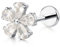 limerencia 18G Tragus Piercing, Medizinische Titan Lippenpiercing Hypoallergen Helix Piercing ohr, Labret Stecker mit 6mm 8mm 10mm Stäbe für Bauchnabel Zunge Augenbraue Lippe Septum Nase