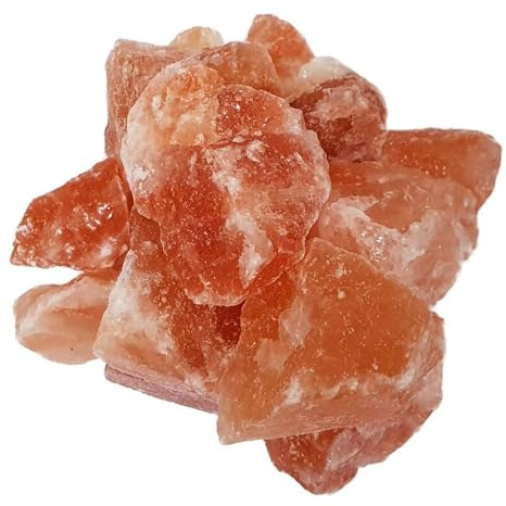 MareBa24® rosa Salzsteine Soilebrocken 4-8 cm 1kg | PE-Beutel