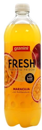 granini Fresh Maracuja Saftschorle mit Kohlensäure, 12er Pack (12 x 0.75 l) EINWEG