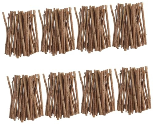 Operitacx 800 Pcs Tea Tree Sticks Log Sticks DIY Boxwood Sticks DIY Sticks
