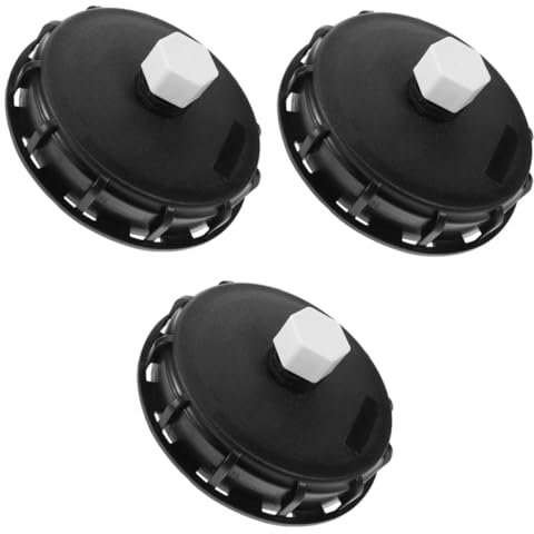 GLEAVI 3St Tonnen-Fass-Zubehör Eimerabdeckung Fassdeckel Abdeckung des Wassertanks Eimerdeckel IBC-Tankdeckelabdeckung plastikdeckel tonnendeckel Deckel für Vorratsbehälter Eimer Deckel