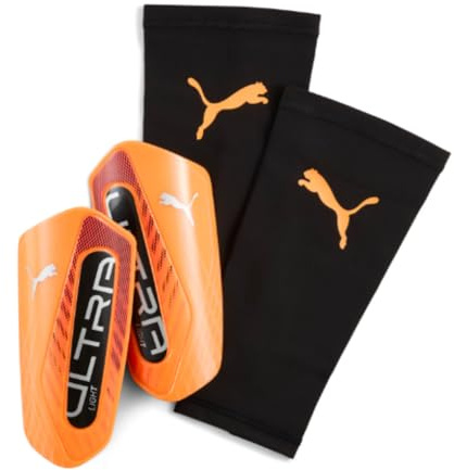 Puma Ultra Light Sleeve Schienbeinschoner, Erwachsene, Unisex, Schwarz, Größe M