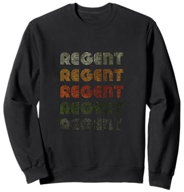 Love Heart Regent Tee Grunge Estilo Vintage Negro Regent Sudadera