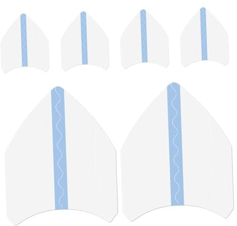 MUSISALY 6er-pack Anti-chafing-pflaster Für Oberschenkel Unsichtbare Schutzbandagen Gegen Scheuern Langlebige Beinhauteinlagen