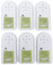 Fdit 6 Pack Cricket Noise Maker Streichbox - Realistischer Chirping -Sound, Klebriger Klebstoff für Büro- und Heimatstreiche, Zufalls -Timer, 4 Sounds - Lustiger Gag für Erwachsene und
