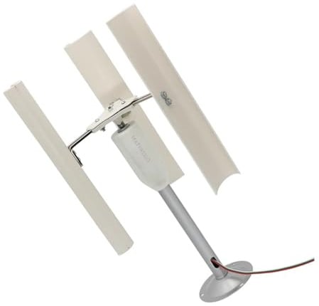 Vertikale Achse Wind Turbine Modell DIY Drei-Phase Permanent Magnet Generator Nachtlicht, Der Windmühle DIY Display Geräuscharme, hocheffiziente Stromerzeugung