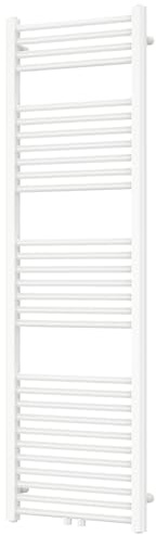 YEAUPE PRO Scaldasalviette termoarredo piatto, Termoarredo da Bagno - 1500 x 500 mm, radiatore scaldasalviette ad acqua calda, Bianco