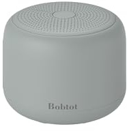 Bobtot Portable Bluetooth Speakers with Strap Mini Speaker, Dark Gray | IPX5 Waterproof , 20 Hours Playtime, Built-In Microphone, Wireless Speaker for Music, Podcasts, Videos, Travel