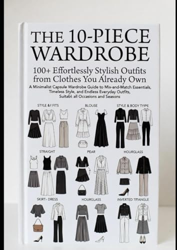 The 10-Piece Wardrobe: 100+ Effortlessly Stylish Outfits from Clothes You Already Own: A Minimalist Capsule Wardrobe Guide to Mix-and-Match Essentials, Timeless Style, and Endless Everyday Outfits