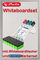 Herlitz 10524627 Whiteboard und Magnettafel, 40 x 60 cm/Kombi-Set (inkl. 4 Marker + Löscher grün)