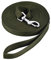 HAPPY HACHI Schleppleine für Hunde, 3m /5m /10m /15m /20m /25m /30m /33m Nylon Hundeleine mit Handschlaufe, Trainingsleine mit D-Karabiner,Lange Hundeleine,für Gehorsamkeitstraining (Grün, 10)