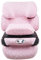 JYOKO Kids Bezug für Autositz, Kindersitz kompatibel mit Cybex Pallas Fix, 2 Fix, aus Baumwolle (Pink Sparkles)