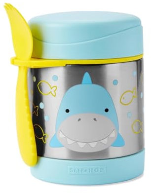 Skip Hop Insulated Baby Food Jar, Zoo, Shark