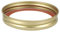 ‎Fdit 10Pcs Canning Lids, Stainless Steel Mason Jar Lids Split Type Glass Jar Canning Lids Round Food Container Sealing Cover Kitchen Accessory (70mm Gold Circular Ring+Cover Plate)
