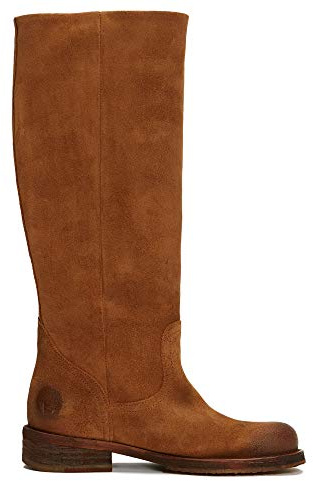 Felmini - Scarpe Donna - Innamorarsi Com Cooper A712 - Stivali Cowboy & Biker - in Pelle Genuina - Marrone - 35 EU Size