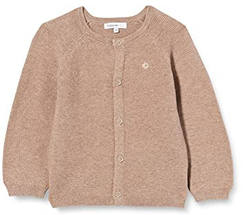 Noppies Unisex Baby U cardigan strik Naga Strickjacke, Taupe Melange - P757, 50 EU