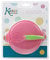 Kiokids Cuenco Antivuelco Con Tapa Y Cuchara En Rosa Y Gris