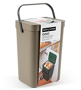 Perfetto PATTUMIDE/DÉCHETS ORGANIQUES À suspendre - Col. GINO - 12 l - Truffe