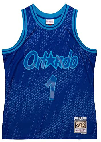 Mitchell & Ness Penny Hardaway #1 Orlando Magic Monochrome Swingman NBA Trikot Blau