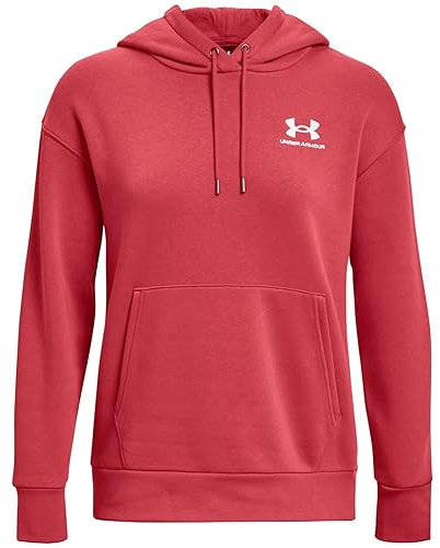 Under Armour Womens Fleece Tops Women's Ua Essential Fleece Hoodie, Ckr, 1373033-638, SM